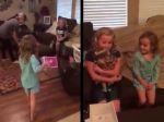 Video: Dievčatko dostalo bábiku, po akej vždy túžilo. Namiesto nohy má protézu