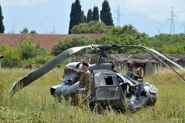 V Čiernej Hore sa zrútil vrtuľník, zranili sa dvaja ľudia