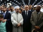 Turecký prezident odišiel z pohrebu Muhammada Aliho predčasne