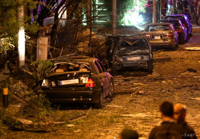 Libanon: Silný výbuch otriasol jednou z hlavných bánk v Bejrúte
