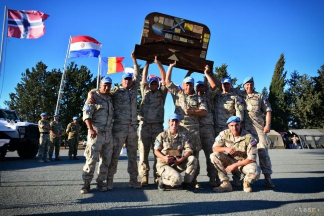 Slovenskí vojaci na Cypre zvíťazili v medzinárodnej súťaži