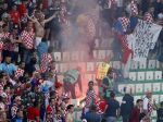 Chorváti dostali pokutu 100.000 eur za fanúšikov