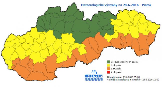 SHMÚ: Meteorológovia varujú pred horúčavami