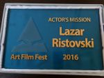 Lazar Ristovski osadil v centre Košíc plaketu Hercova misia