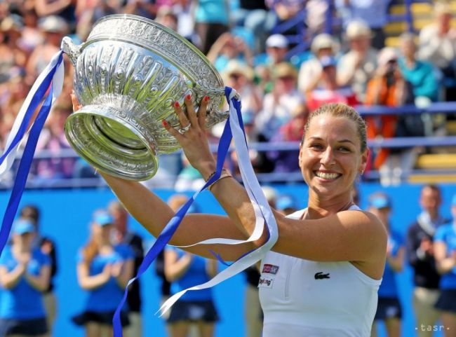 Cibulková získala na tráve v Eastbourne šiesty titul na okruhu WTA