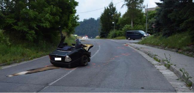 FOTO: Dvaja mŕtvi a dvaja zranení, to sú následky vážnej dopravnej nehody v Slovenskej Ľupči