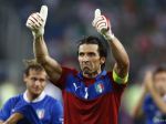 Trojica Buffon, Candreva, De Rossi chýbala na talianskom tréningu
