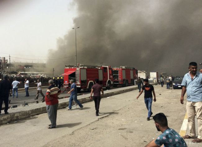 Samovražedný atentátnik v Bagdade zabil na trhovisku siedmich ľudí