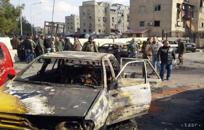 Pri nálete vládnych síl v okolí Damasku zahynulo najmenej 14 ľudí