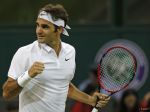 Trojka Federer hladko postúpil do osemfinále vo Wimbledone