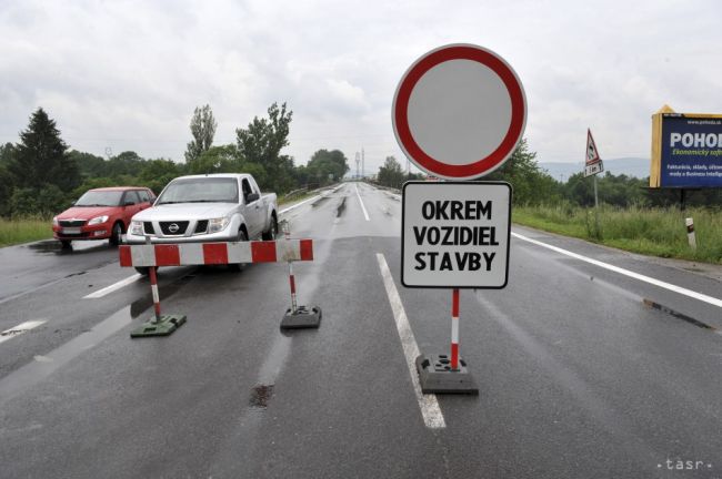 Cesta medzi T. Stankovcami a Krivosúdom-Bodovkou je uzavretá