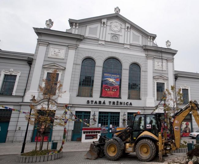 Bratislavskú Starú tržnicu budú cez leto rekonštruovať