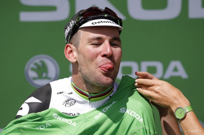 Cavendish vyhral 6. etapu a má zelený dres, Sagan skončil šiesty