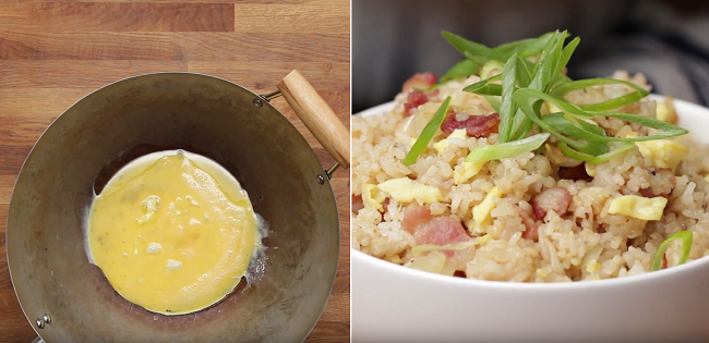 Video: Fantastická pražená ryža s vajíčkom a slaninkou