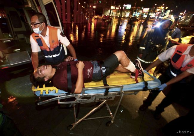 Najmenej 24 zranených pri výbuchu vo vlaku v Tchaj-peji