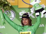 VIDEO: Sagan skončil druhý v desiatej etape, opäť získal zelené tričko