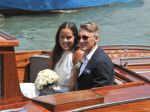 Benátky boli dejiskom svadby Schweinsteigera a Ivanovičovej