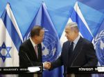 Pan Ki-mun: Vyhliadky na vyriešenie blízkovýchodného konfliktu slabnú
