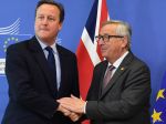 Podľa šéfa EK je odstupujúci britský premiér Cameron seriózny muž