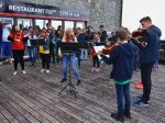 VIDEO: Medzinárodný husľový orchester rozozvučal Skalnaté pleso