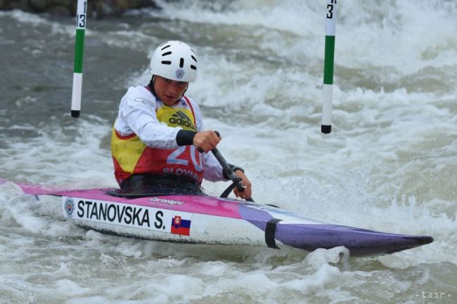 Juniorská hliadka kajakárok skončila štvrtá, Stanovská piata