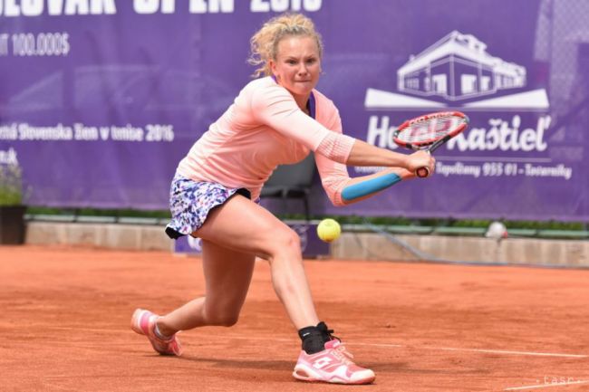 Siniaková postúpila do semifinále na turnaji WTA v Bastade