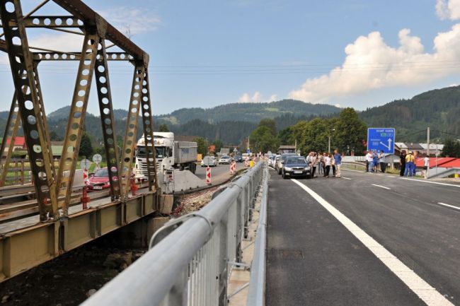 VIDEO: Most medzi Podbielom a Nižnou otvorili po desiatich mesiacoch