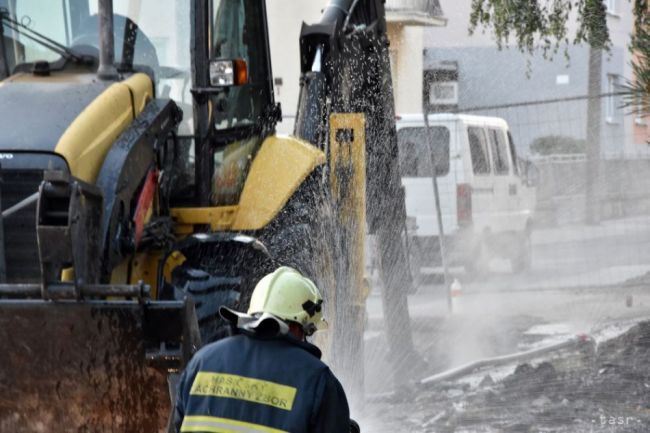 V bratislavskej Vrakuni došlo k havárii vodovodu