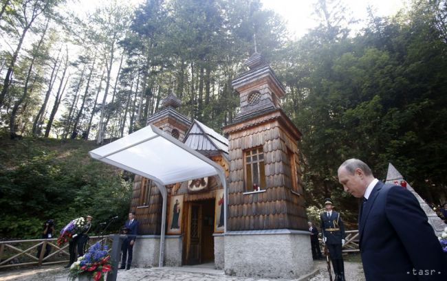 Putin označil kaplnku v priesmyku Vršič za symbol priateľstva