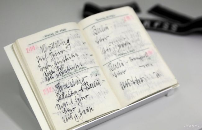 Sprístupnia Himmlerove služobné kalendáre nájdené v ruskom archíve
