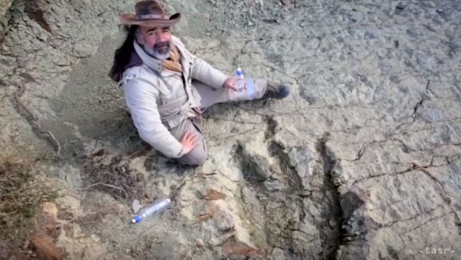 V Bolívii sa našiel najväčší odtlačok chodidla dinosaura na svete