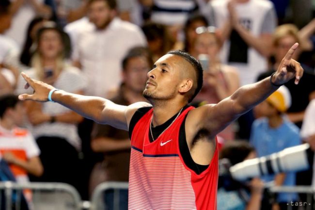 Kyrgios postúpil na turnaji ATP v Atlante do semifinále