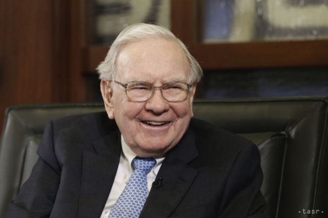 Berkshire Hathaway miliardára Buffetta zvýšil kvartálny zisk o 25 %