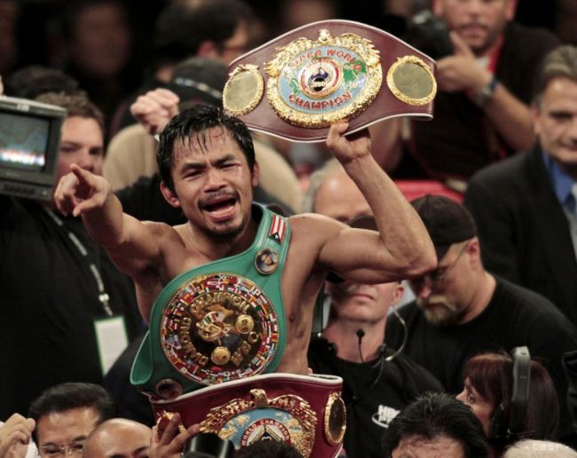Boxer Pacquiao už vie, kto sa proti nemu postaví v novembri do ringu