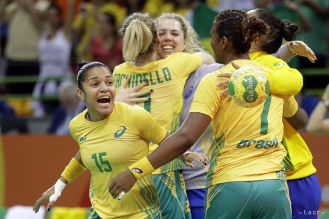 OH2016: Brazílske hádzanárky zdolali obhajkyne zlata z Nórska