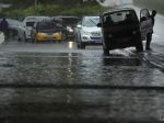 Nórsko sužujú husté dažde, cestná doprava okolo Osla je ochromená
