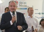 Prezident SR Kiska navštívil dedinu v Riu, strávil v nej dve hodiny