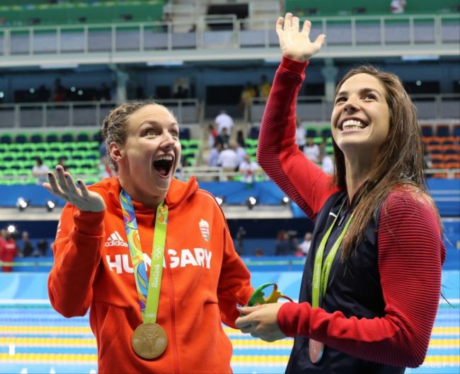 OH2016: Hosszúová so zlatým double, triumfovala aj na 100 m znak