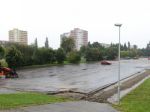 Nitra začala s opravou záchytného parkoviska pred atletickým štadiónom