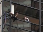 VIDEO: ABSURDNÉ: Kvôli stretnutiu s Trumpom vyliezol muž na mrakodrap
