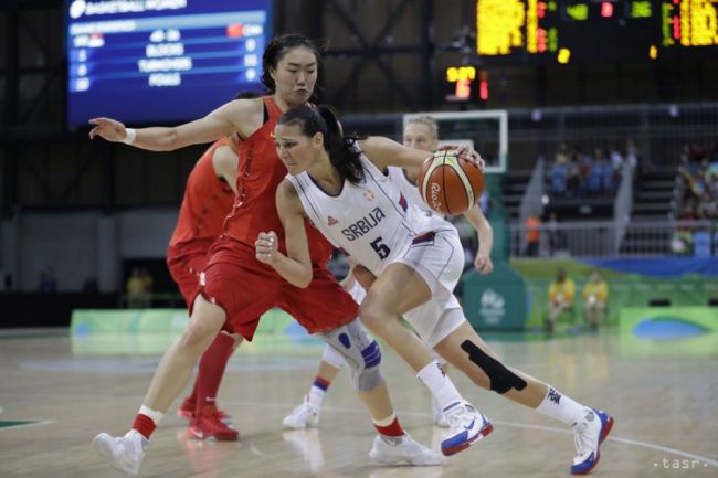 Basketbalistky Srbska zdolali Čínu na OH v Riu