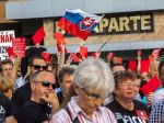 Proti R. Kaliňákovi dnes v Bratislave protestovalo asi tisíc ľudí