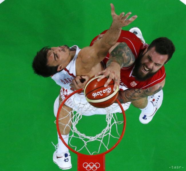 Srbskí basketbalisti vo štvrťfinále OH zdolali Chorvátov o 3 body