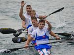 Slovenský štvorkajak postúpil v Riu suverénne do finále K4 na 1000 m