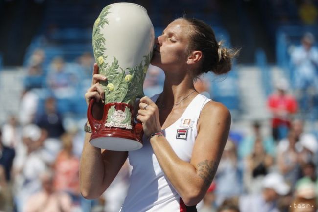 Češka Plíšková získala v Cincinnati najcennejší titul v kariére