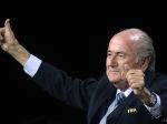 Blatter sa dostavil na CAS: Pozitívne naladený a so sebavedomím