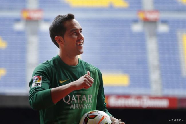 Brankár Claudio Bravo prestúpil do Manchestru City