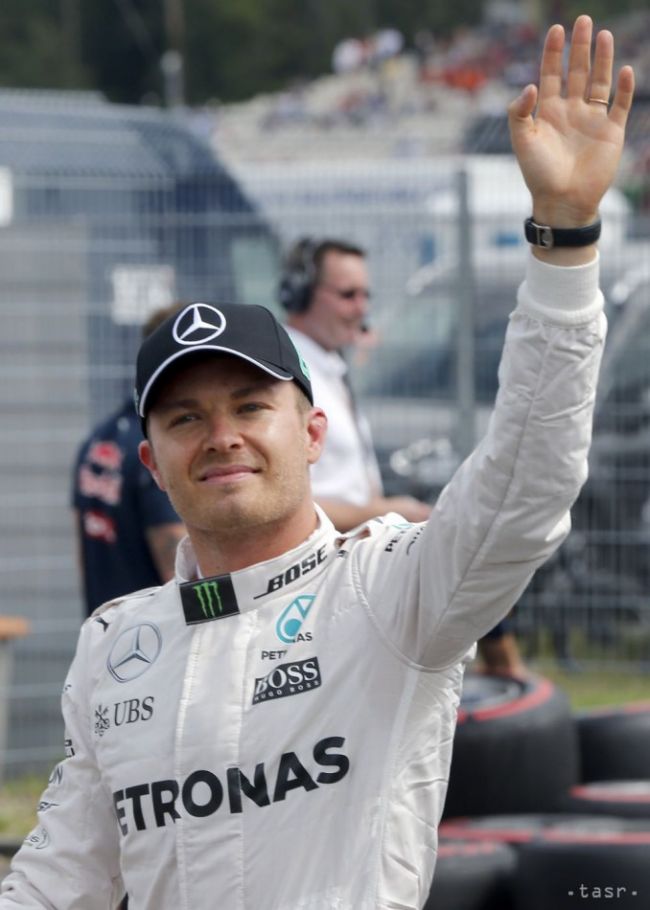 Na VC Belgicka F1 si pole position vybojoval Rosberg