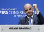 Šéf FIFA Infantino zarobí tento rok 1,5 milióna švajčiarskych frankov