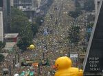 Demonštrácia proti odvolaniu Rousseffovej prerástla do násilia